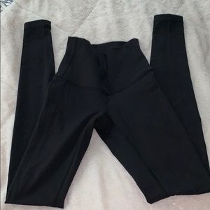 Black Lulu Lemon Wunder Under Size 2